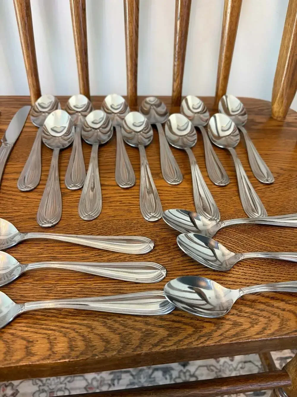 Hampton Silversmiths Stainless Flatware Set